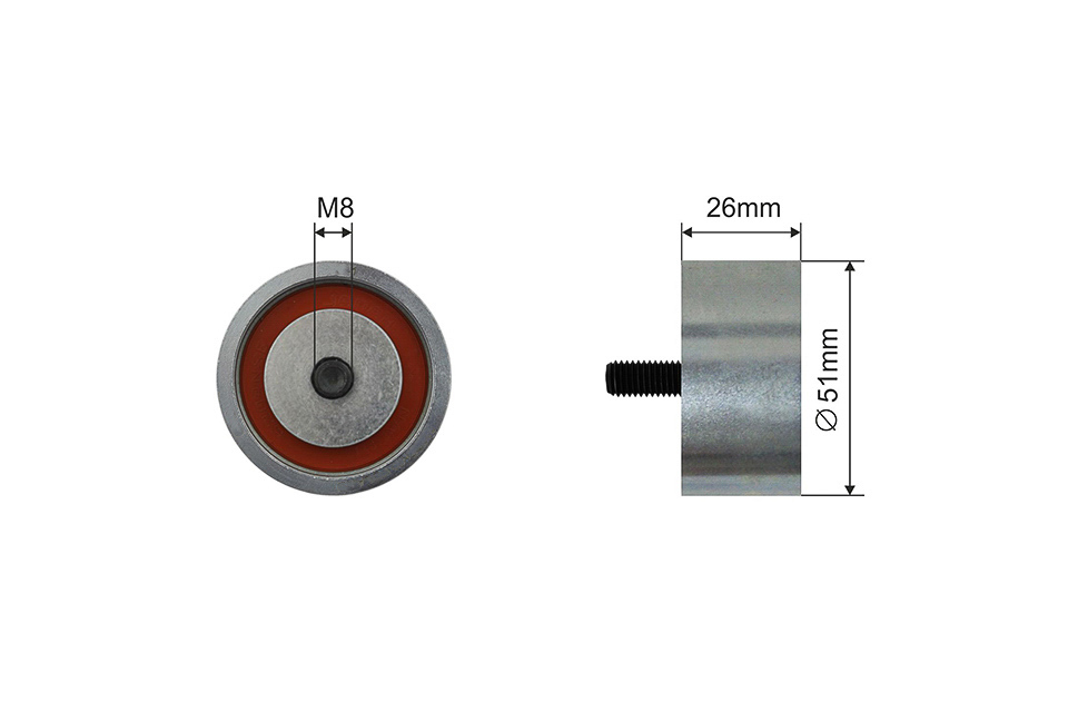 This part match OEM code: 5751.57
